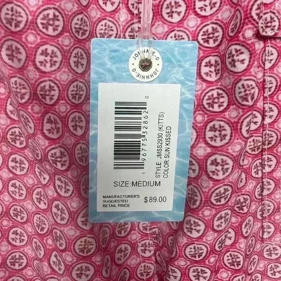 NWT- Johnnie- O Kitts Swim/Boardshort, Size-medium, Color- Sun Kissed - Picture 3 of 4